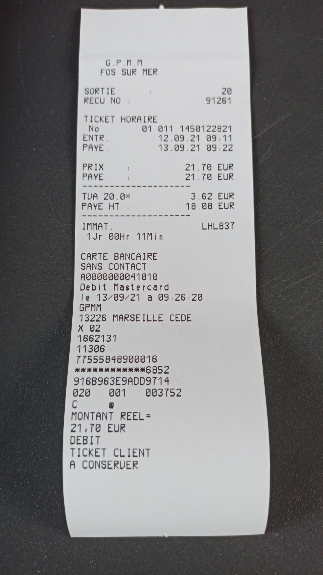 Photo n° 1 de l'avis de The.r fait le 15/09/2021 à 08:55
