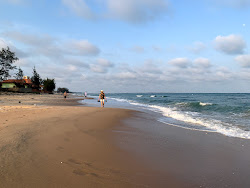 Photo de Phan Thiet Beach avec rivage droit, long