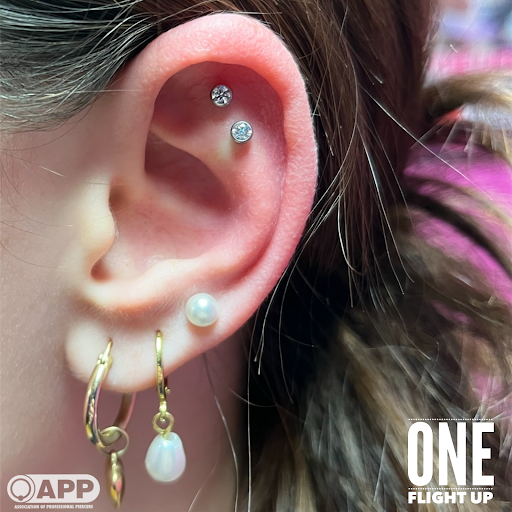 Explore broncos tattoo ideas, creative tattoo ideas in Plattsburgh, available at One Flight Up Body Piercing