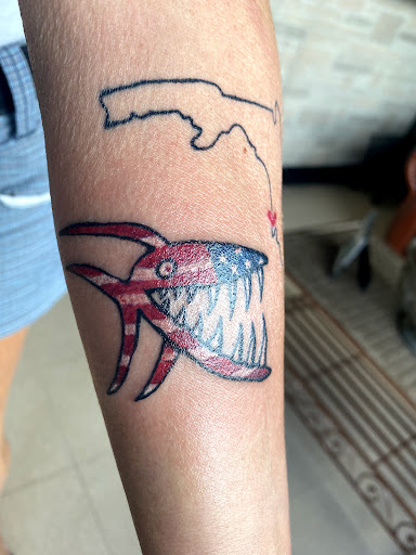 Explore family initials tattoo ideas, creative tattoo ideas in Largo, available at Inside Ink Tattoo Studio