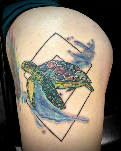 Explore tactical tattoo ideas, creative tattoo ideas in Hampton, available at Foley Inkd Tattoo Studio