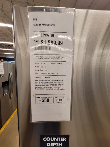 Appliance Store «Sears Outlet», reviews and photos, 7415 Cass Ave, Darien, IL 60561, USA