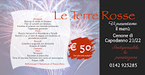 Diner Ristorante Le Terre Rosse à San Maurizio (le menu)