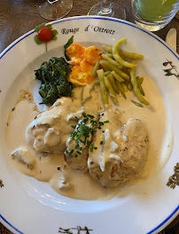 Sauce aux champignons du Restaurant de spécialités alsaciennes Au Rouge d'Ottrott - n°16