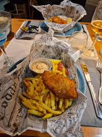 Fish and chips du Restaurant français Le New Haven à Dieppe - n°6