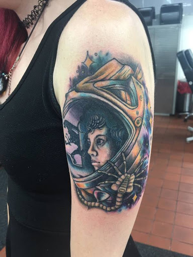 Find lion hand tattoo ideas for men for your next unique tattoo in Saint Petersburg at Lucky You Tattoo