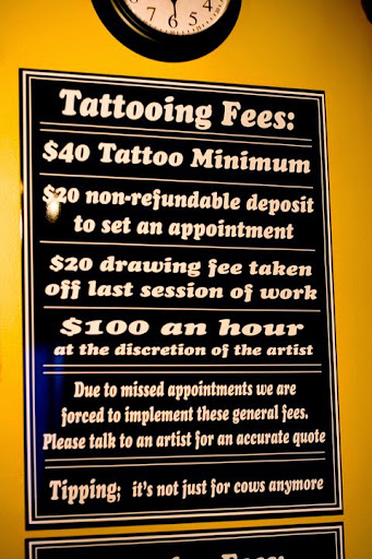 Tattoo and Piercing Shop «Bleed Blue Tattoo & Piercing», reviews and photos, 527 S Upper St, Lexington, KY 40508, USA