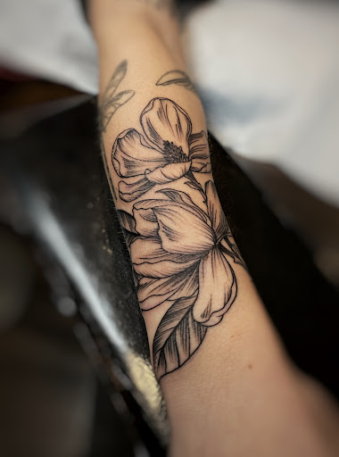 Explore men's tattoo ideas forearm, creative tattoo ideas in Sykesville, available at Americana Folk Tattoo