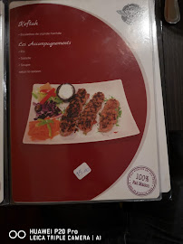 Ashourya à Marseille menu