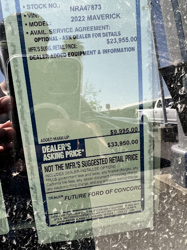 Ford Dealer «Future Ford Lincoln of Concord», reviews and photos, 2285 Diamond Blvd, Concord, CA 94520, USA