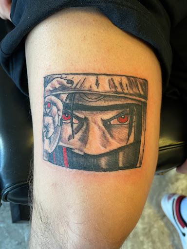 Explore japanese word tattoo ideas, creative tattoo ideas in Seymour, available at American Gypsy Tattoo Corp.