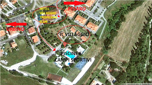 Hotel villaggio Tropicana Club Via Nazionale Urbinate, 201, 61022 Cappone, Vallefoglia PU, Italia