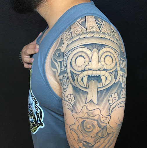 Explore metaphysical tattoo ideas, creative tattoo ideas in Mcallen, available at World Famous La Mancha Tattooz