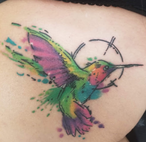 Explore emperor's new groove tattoo ideas, creative tattoo ideas in Virginia Beach, available at World Famous Blue Horseshoe Tattoo and Piercing Independence