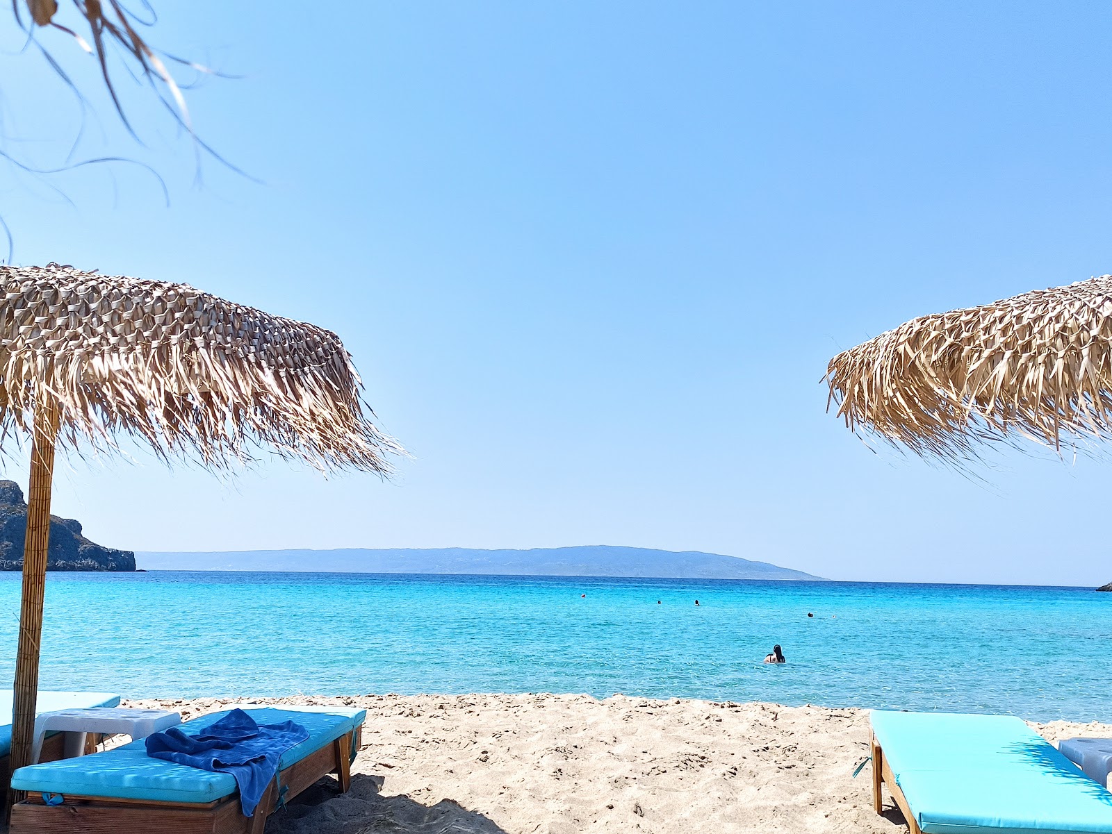 Zdjęcie Plaża Simos położony w naturalnym obszarze