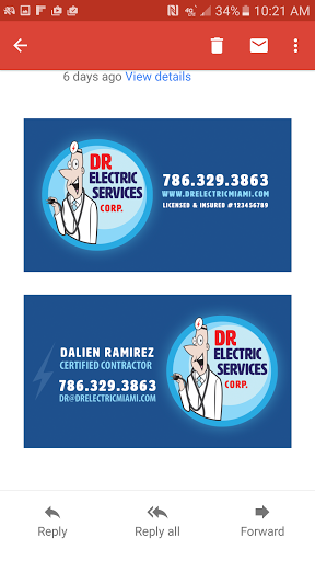 Electrician «dr electric services corp», reviews and photos, 3202 SE 7th Ct, Homestead, FL 33033, USA