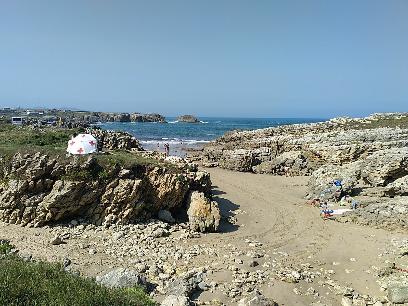 Foto von Playa El Bocal mit eine gerade küstenlinie