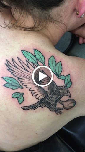 Explore water sign tattoo ideas, creative tattoo ideas in Carbondale, available at Bonedale Tattoo