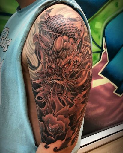 Explore ronin tattoo ideas, creative tattoo ideas in Ambler, available at Tattoo GalaxyAmbler Piercing & Custom Tattoos