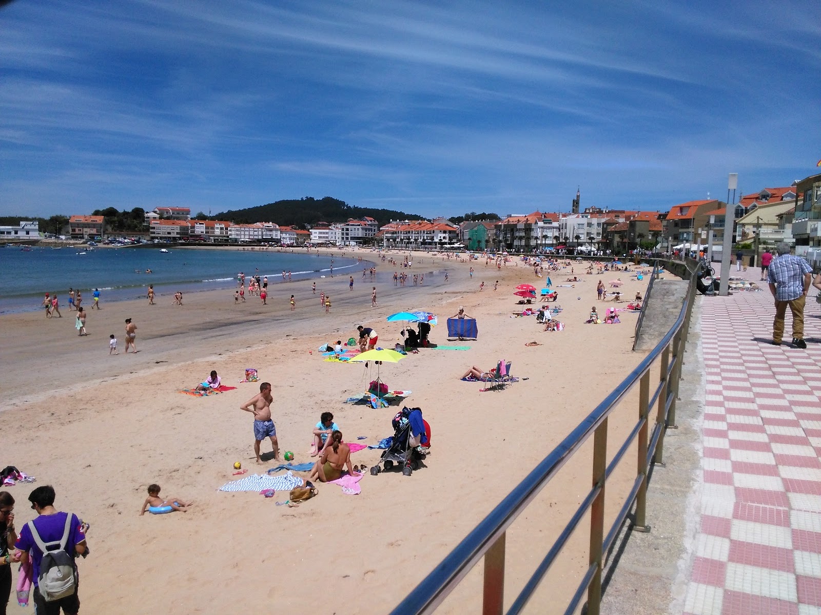 Foto de Praia de Panxón y el asentamiento