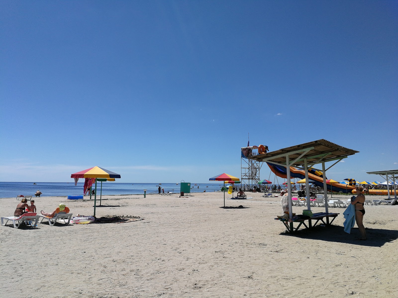 Foto af Skadovsk Plyazh strandferiestedet område