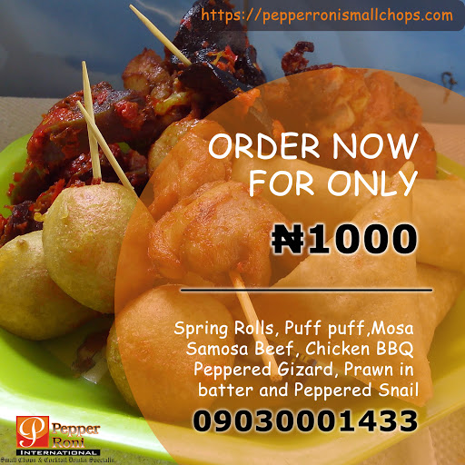 Pepper Roni Small Chops, Ikoyi Dolphin Estate, Block 9, Isolo Road off Agege Lane, Ikoyi, Lagos, Nigeria, Chicken Restaurant, state Lagos