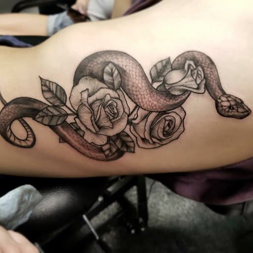 Explore latin quotes tattoo ideas, creative tattoo ideas in Kenosha, available at Kenosha Tattoo Company
