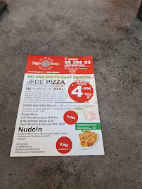 Restaurant Pizza House à Gronau (le menu)