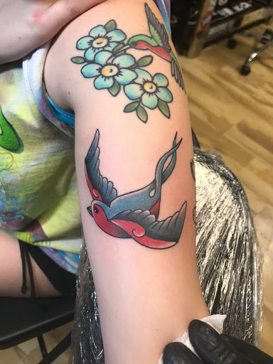 Explore writing ideas for tattoos, creative tattoo ideas in Altoona, available at Railroad City Tattoo