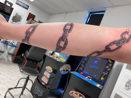 Explore arch angel tattoo ideas, creative tattoo ideas in Orland, available at K1LL3R ARTW0RK