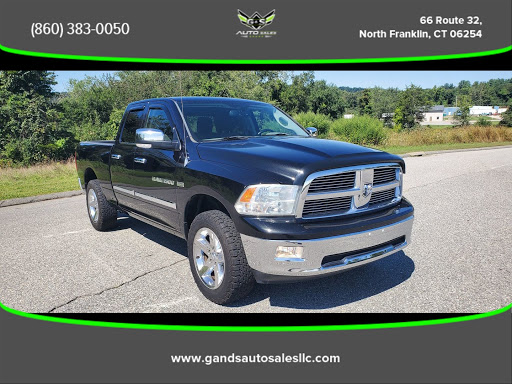 Used Car Dealer «G&S Auto Sales LLC», reviews and photos, 66 CT-32, North Franklin, CT 06254, USA