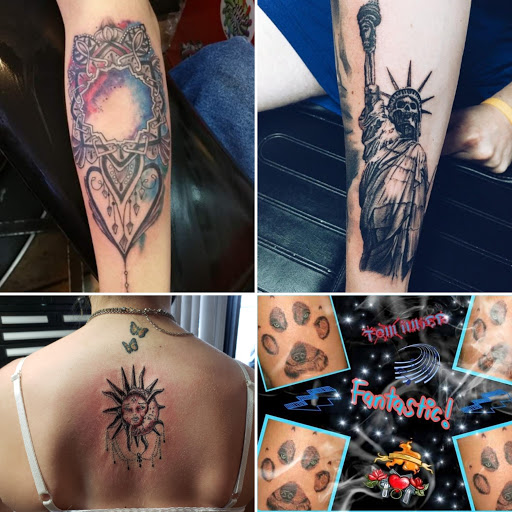 Explore tattoo cover up ideas for ladies, creative tattoo ideas in Elko, available at Custom Tattoos and Body Piercing Studio