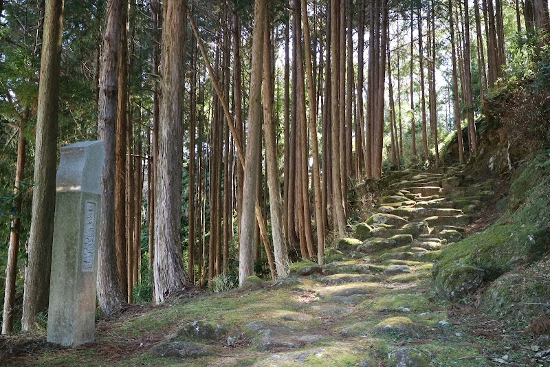 熊野古道 波田須の道 登り口（北側）