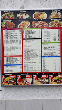Carte du Kebabhaus Ilayda à Mainz