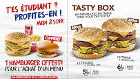 Box burger à Douai menu