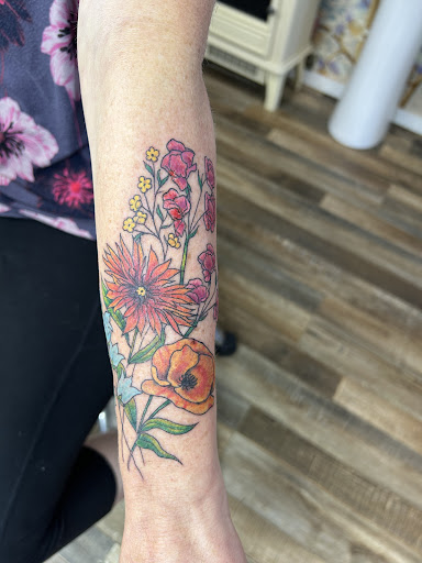 Explore nurse tattoo sleeve ideas, creative tattoo ideas in Sonora, available at High Sierra Tattoo Company