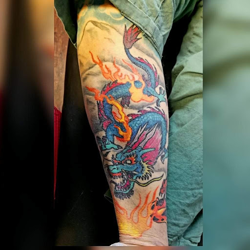 Explore male family tattoo ideas, creative tattoo ideas in Rowlett, available at Fresh Image Tattoo Studios