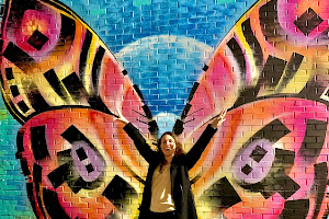 Midtown Butterfly Mural