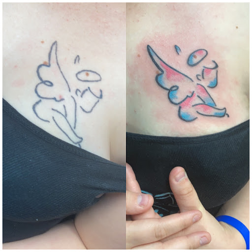 Explore scrooge mcduck tattoo ideas, creative tattoo ideas in Meridian, available at Creative Pain Tattoo Studio