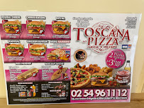 Toscana Pizza à Lamotte-Beuvron carte