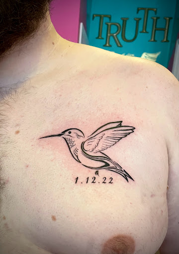 Explore frenchie tattoo ideas, creative tattoo ideas in Berwick, available at Truth Custom Tattoo, Design & Gallery