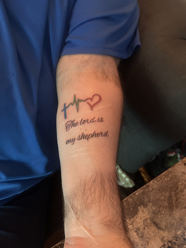 Explore birthday number tattoo ideas, creative tattoo ideas in Wakefield, available at Marcos Tattoo