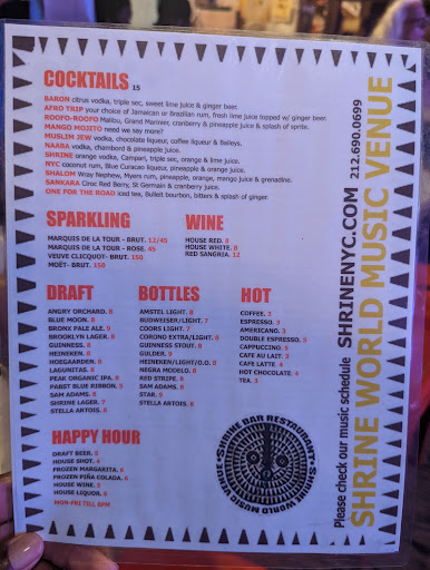 Live Music Venue «Shrine», reviews and photos, 2271 Adam Clayton Powell Jr Blvd, New York, NY 10030, USA