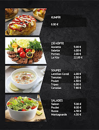 Menu du Maison Délices à Vernon