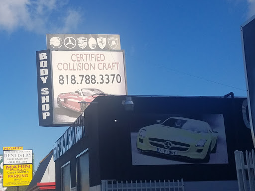 Auto Body Shop «Certified Collision Craft», reviews and photos, 4330 Woodman Ave, Sherman Oaks, CA 91423, USA