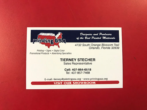 Sign Shop «Printing USA», reviews and photos, 4732 S Orange Blossom Trail, Orlando, FL 32839, USA