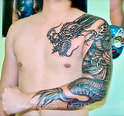 Explore skeleton hand tattoo ideas, creative tattoo ideas in Garden Grove, available at Anna Hang Tattoo