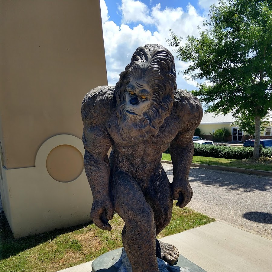 Bigfoot statue