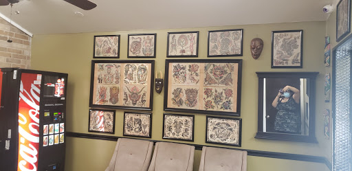 Explore behind the ear tattoo ideas for guys, creative tattoo ideas in Austin, available at Platinum Ink Tattoo & Body Piercing