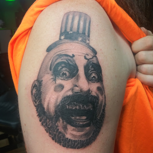 Explore zombie tattoo ideas, creative tattoo ideas in Decatur, available at Exclusive Ink Tattoos & Body Piercings 22nd & Wood